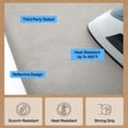 thumbnail image 6 of GORILLA GRIP Scorch Resistant Ironing Board Cover, Silicone Coating, Hook and Loop Fastener Strap, Silver, 6 of 10