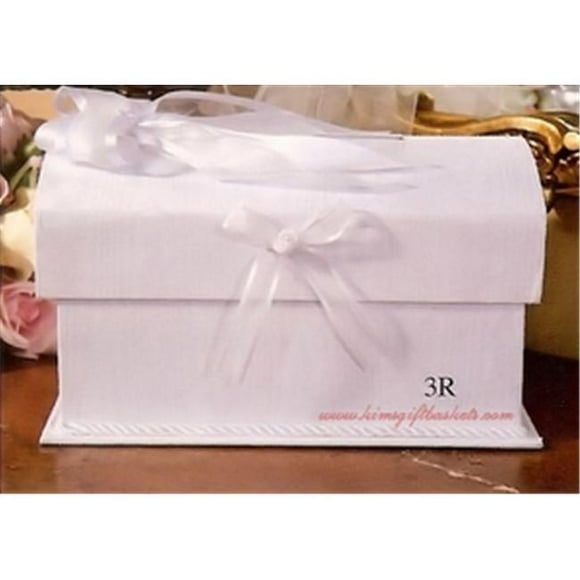 Ivy Lane Design 3R Money Box - 2008 Design - 11.25 X 5.5 H X 7.5 Inch D- White