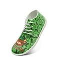 thumbnail image 5 of Wismoutput Barefoot Sneakers for Men Boys Green Hats Casual Shoes Walking Shoes for St. Patrick's Day Size 5.5-14, 5 of 7
