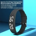 thumbnail image 3 of Vibration Reminder Smart Wristband Sleep Monitoring Alarm Watch Sports Rechargeable Wristband, Vibrating Alarm Clock, 3 of 9