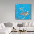 thumbnail image 3 of Trademark Fine Art 'Birds of a Feather v2 Blue' Canvas Art by Kellie Day, 3 of 3