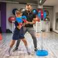 thumbnail image 2 of Costway Sac de Boxe et de Frappe avec Support à Hauteur Ajustable Gants de Boxe pour Adultes Bleu, 2 of 10