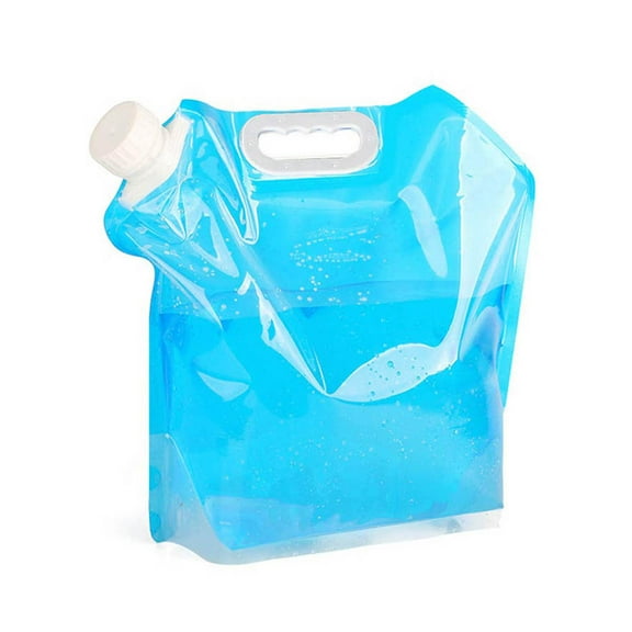 UDIYO 10L Large Capacity Folding Outdoor Travel Emergency Water Storage Bag Container