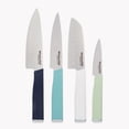 thumbnail image 3 of KitchenAid Classic 4-Piece Chef Knife Set with Sheaths, Japanese Steel Blades, 3 of 8
