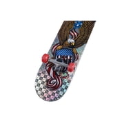 Tony Hawk Metallic Skateboard Patriot Shield