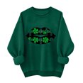 thumbnail image 6 of St Patricks Day Sweatshirt for Women Long Sleeve Round Neck Pullover Top Cute Print Shirts Tops, 6 of 6