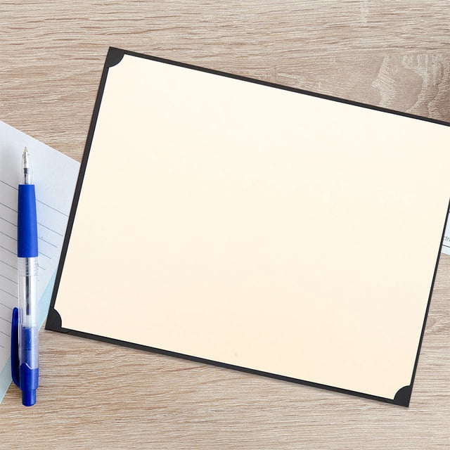 IDEANATEGRATE Printable Beige Thick Certificate Paper for Diploma and Award Recognition with Professional Finish