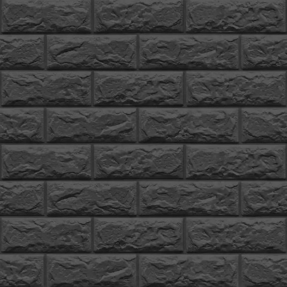 3MM 10PCS Self-adhesive 3D Brick Wallpaper PE Foam Wall Panels Stickers Waterproof Wallpaper Home Decoration