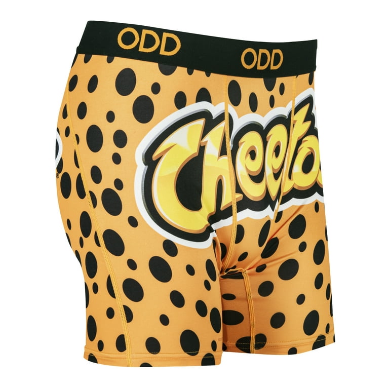 Odd Sox, Cheetos, Novelty Apparel, Men's Fun Boxer Brief Underwear, Medium  