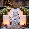 thumbnail image 4 of Orangide Luminaria Bags 10 Pcs Hollow Paper Luminary for Christmas Thanksgiving Wedding Outdoor Pathway Driveway Holiday Decor, 4 of 6