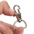thumbnail image 4 of Abbracc 20x Key Chain Holder Swivel Lobster Clasp Key Chain Rings DIY Craft Backpack Bag, 4 of 8