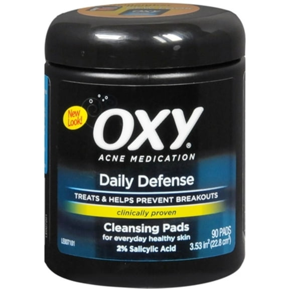 OXY Acne Care Deep Pore Acne Cleansing Pads, 90 Count - 4 Pack