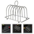 thumbnail image 3 of EIGTHTAILToast Rack Metal Slice Bread Rack Desktop Slice Toast Stand Kitchen Gadget, 3 of 7