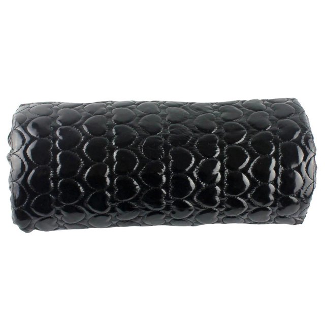 Coussin pour Ongles Amovible Support d'Art d'Ongles Portable Réutilisable Repose-Mains Coloré, Noir