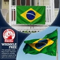 thumbnail image 6 of Anley Rip-Proof Double Sided 3-Ply Brazil Flag 3x5 Foot - Brazilian National Flags, 6 of 8