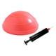thumbnail image 2 of Pelota de ejercicio de media altura con base antideslizante versátil para oficina, hogar, gimnasio, interior y exterior. naranja, 2 of 9
