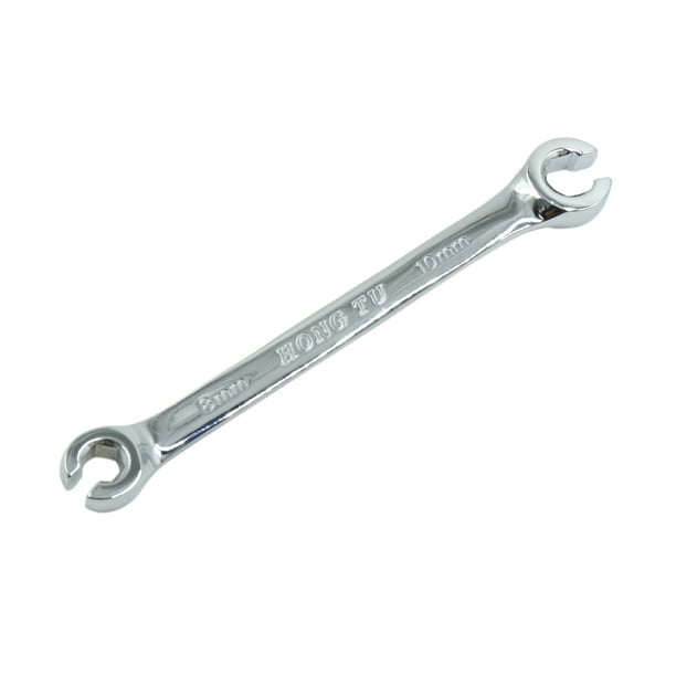 8mm 10mm Llave de Doble Extremos de Tuercas Abocinadas Herramienta de Reparación Vehículo