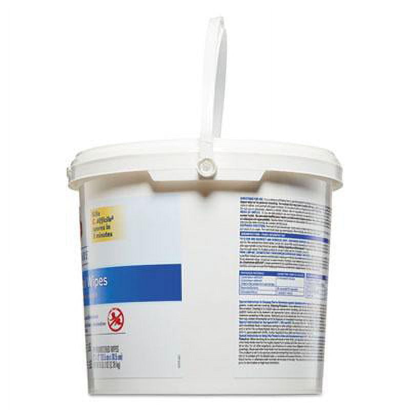 Clorox Bleach Germicidal Wipes, 12 x 12, Unscented, 110/Canister, 2/Carton (30358CT)