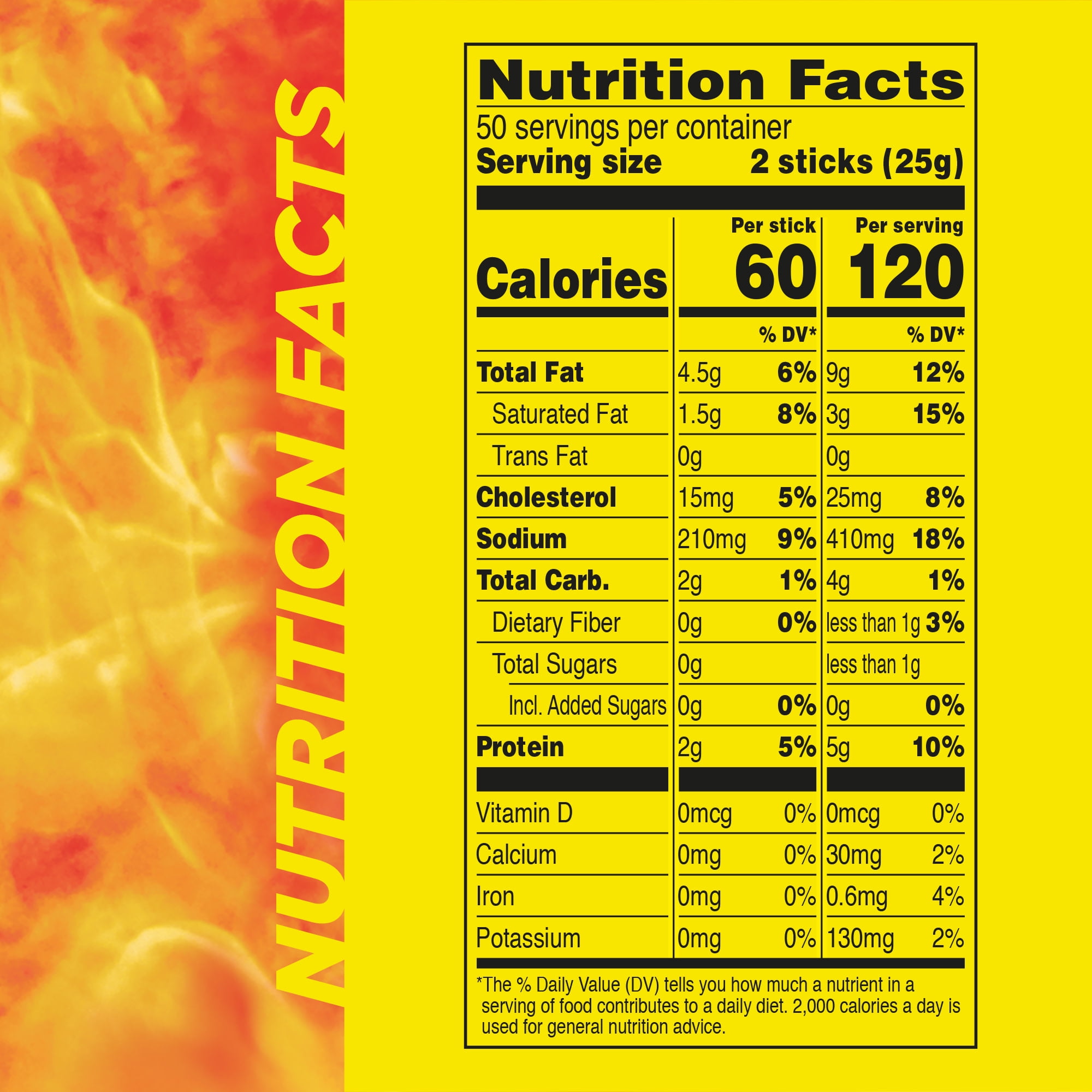 Slim Jim Smoked Meat Sticks, Original Flavor, 5g Protein Per Serving, 0.44 oz. (100-Count)