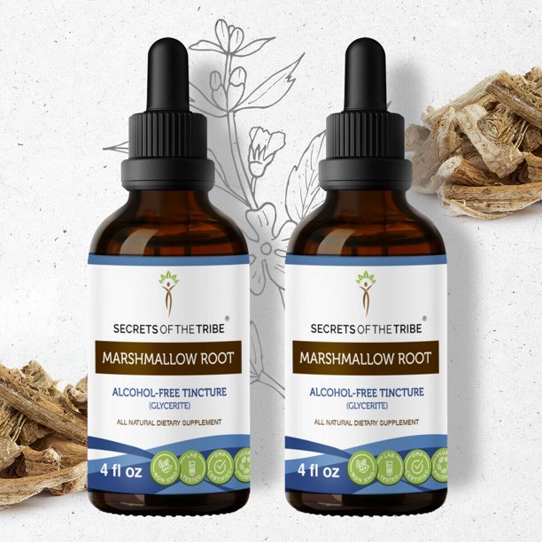 Marshmallow Root Tincture AlcoholFREE Extract, Organic Marshmallow