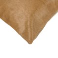 thumbnail image 2 of Natural Torino Cowhide Pillow 18x18 Off White 1-Piece Couch Accent, 2 of 2