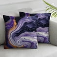 thumbnail image 2 of JEUXUS Printed on Both Sides 2-Piece Short Plush Pillowcase Violet Agate White, 2 of 6