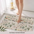 thumbnail image 3 of Pastoral Botanical Door Mat&nbsp;Indoor Outdoor Entrance, Non Slip Rug for Kitchen Bathroom Entryway Rug, Vintage Mushroom Spring Summer Flowers Washable Doormat Floor Mat 24x36 Inch, 3 of 8