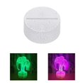 thumbnail image 3 of Inteprter Elefante Luz de noche para niños Ilusión óptica 3D Elefante Luz 7 Cambio de color Lámpara de noche con interruptor táctil Control remoto Iluminación y accesorios No.2 Inteprter HA025323-02, 3 of 6