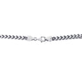 thumbnail image 4 of JewelStop Sterling Silver Polished Finish Franco Link Chain Bracelet with Lobster Clasp - 8.25", 4 of 5