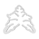 thumbnail image 1 of Soporte para tallo de flor, hoja transfronteriza en forma de flor para plantas verdes, transparente, 1 of 2