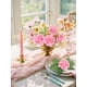 thumbnail image 5 of Flores Artificiales Rosas Rosadas N&T NIETING x25 con Tallos, 5 of 8