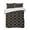 Black, variant on Quilts King Size Bedding Set, Beige Moroccan Lightweight Quilted Comforter, Geometric Abstract Art Modern Soft Reversible Bedspread Coverlet with Pillow Covers for All Season, 96" x 106"