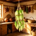 thumbnail image 2 of Artificial White Radish String Decoration Lifelike White Radish Decor for Home Kitchen,Fall Harvest Festival Whimsical Touch and Educational Use - Thanksgiving Autumn Farmhouse Decoration, 2 of 5