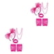 thumbnail image 1 of Moyic 1 juego de disfraces individuales de estilo retro de los años 80, luminosa, accesorios de Cosplay misteriosos, estilo 1, rosa y rojo estilo 1 rosa rojo 2piezas Moyic CBP382788, 1 of 6
