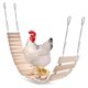 thumbnail image 1 of Juguete de pollo, columpio para pájaros grande, escalera, soporte de madera, percha, juguetes colgantes para gallinero, 1 of 5