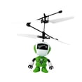 thumbnail image 2 of Juguete robot volador con luz, fácil de controlar, helicóptero de inducción para juegos interiores y exteriores para niños de 8 a 13 años, regalo de Verde, 2 of 10