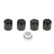 thumbnail image 2 of 8pcs Metal 10x10mm 1/10 RC Vehículo Tuercas Llanta Accs Negro CUTICAT Tuercas de fijación M4, 2 of 8