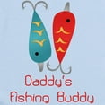 thumbnail image 2 of CafePress - Daddys Fishing Buddy (1) Body Suit - Baby Light Bodysuit, Size Newborn - 24 Months, 2 of 4