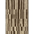 thumbnail image 6 of Rugs USA Tara Striped Wool Area Rug, 5' x 8', Tara Brown, 6 of 8