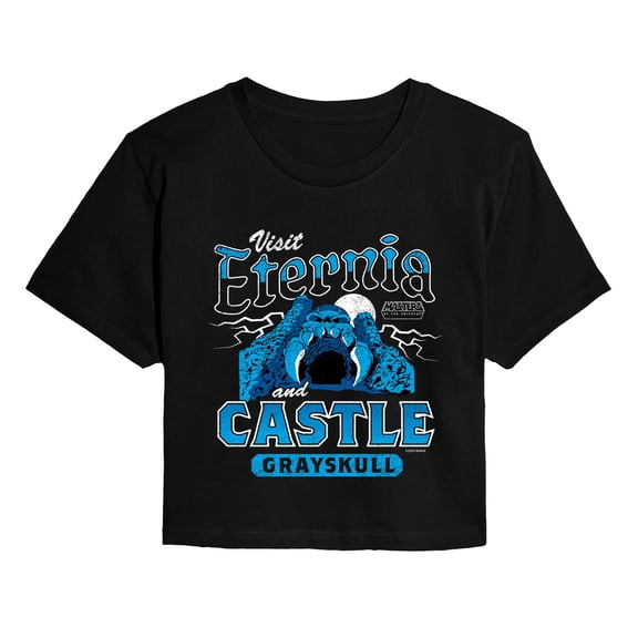 Masters of the Universe - Castle Grayskull Destination Cropped Graphic T-Shirt