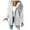 White, variant on MaFYtyTPR Men's Casual Plaid Jackets Outwear Fashion Check Print Pocket Long Sleeved Button Hooded Drawstring Warm Coat