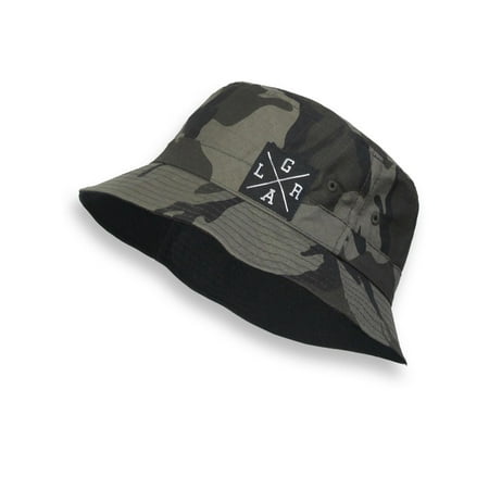 Loose Riders Camo Camouflage Military Print Boonie Cap Quality Bucket Hat
