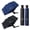 Black, Navy, variant on 2-Pack Travel Umbrella, Automatic Windproof Compact UV Sun Protection Folding Umbrella for Backpack, Lightweight