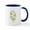 White/Navy Inside, variant on CafePress - Nerf Melted Camo Mugs - 11 oz Ceramic Mug - Novelty Coffee Tea Cup