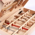 thumbnail image 2 of Multi Purpose Child Maintenance Management Toolbox Toy Disassembly Carpentry Box Wooden Boy, 2 of 5