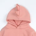 thumbnail image 5 of Hjtefg Kids' Zip Hoodie - Warm Winter Pullover for Boys & Girls, Cozy Casual Outerwear,Color: Pink Size: 2-3 Years, 5 of 8