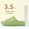 thumbnail image 4 of Cloud Slides for Women Men,Unisex EVA Soft Recovery Slides,Thick Sole Open Toe Mens Pillow Slippers Shower Shoes Outdoor&Indoor House Beach Slippers, 4 of 6