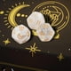 thumbnail image 4 of Dados poliédricos - Dados multicolores de 3 piezas para juegos de rol RPG, , blanco Zulema Dados de juego, 4 of 8