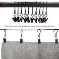 thumbnail image 4 of 20PCS Stainless Steel Curtain Hook Clips for Hanging and Decoration, 4 of 5