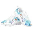 thumbnail image 4 of Pzuqiu Starfish Little Kids Tennis Shoes Girls Size 11 Lace Up Running Sneakers Breathable Walking Shoes Lightweight Athletic Shoes, 4 of 5